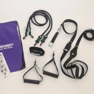 MediCordz Adjustable Door Strap Kit, Green (8 - 24 lbs)
